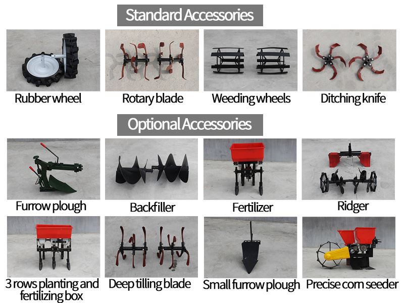 Tiller attachments