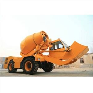 Samonakladacia mobilná miešačka betónu